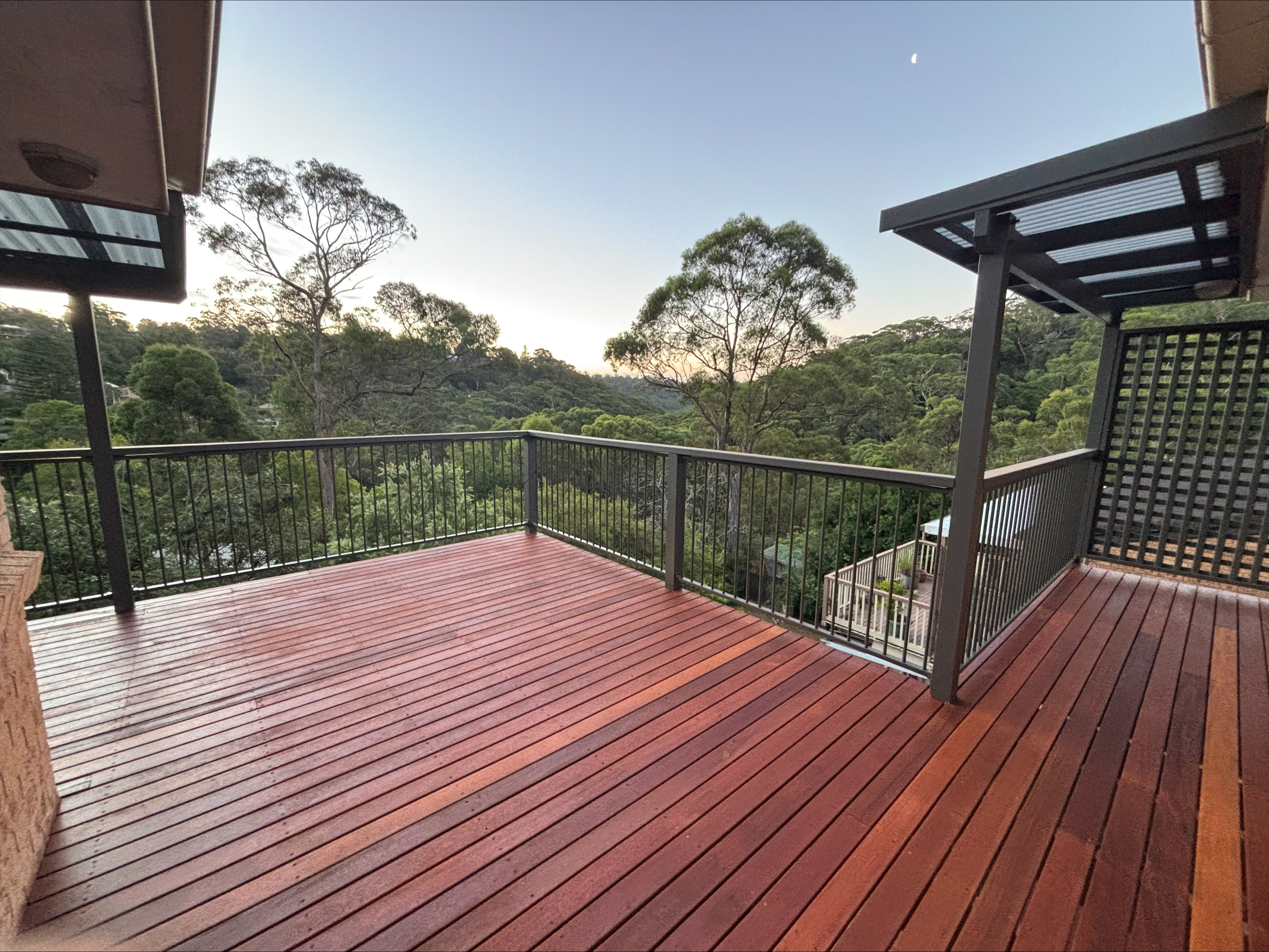 Deck extension and outdoor living upgrade